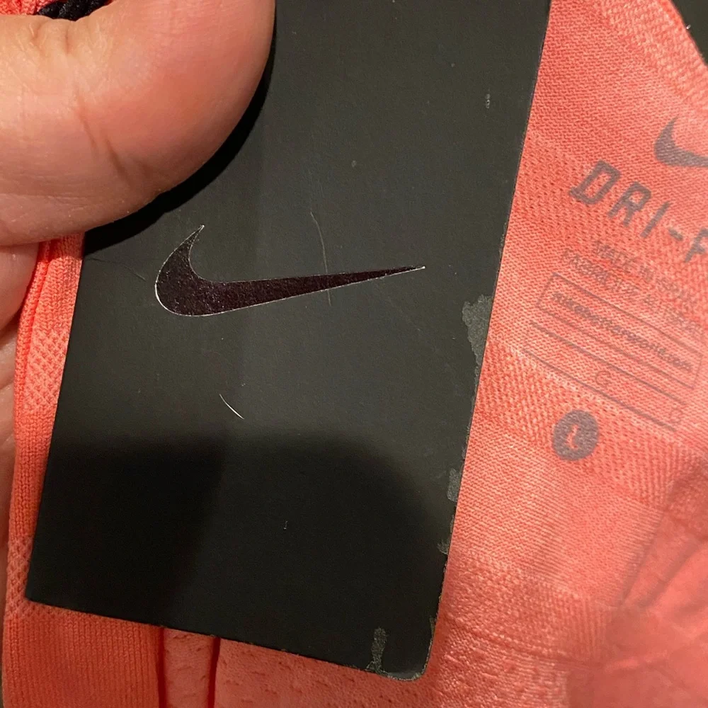Nike Orange work out tank top NWT